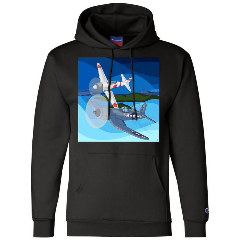 F4u Corsair Vs Zero Champion Hoodie | Artistshot