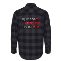 Romans Go Home (white) Flannel Shirt | Artistshot