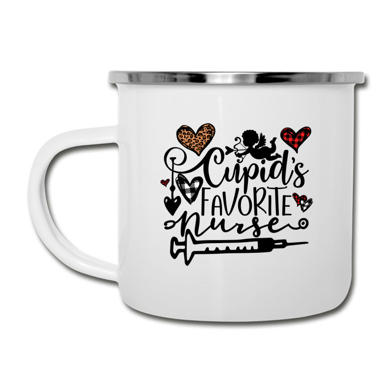 Cupid S Favorite Nurse Gift Valentine S Day 2022 Nurse Life Camper Cup | Artistshot