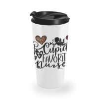 Cupid S Favorite Nurse Gift Valentine S Day 2022 Nurse Life Travel Mug | Artistshot