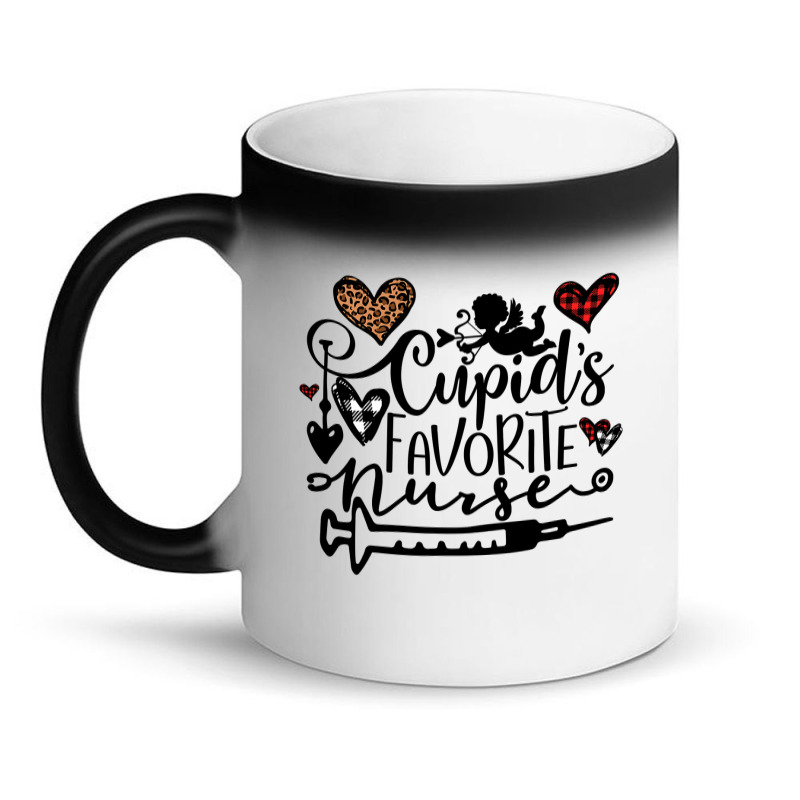 Cupid S Favorite Nurse Gift Valentine S Day 2022 Nurse Life Magic Mug | Artistshot