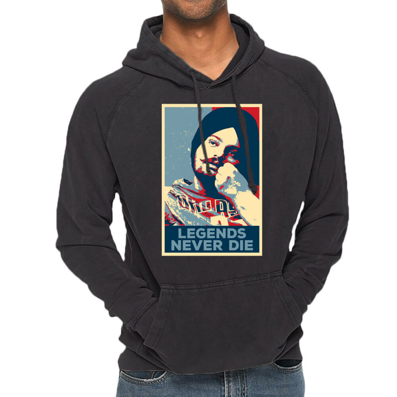 Legends Sidhu Moose Wala Forever Vintage Hoodie | Artistshot