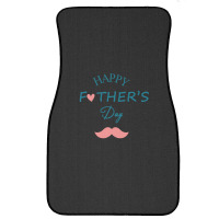 Happy Father's Day Dad Front Car Mat | Artistshot