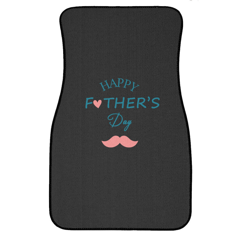 Happy Father's Day Dad Front Car Mat | Artistshot