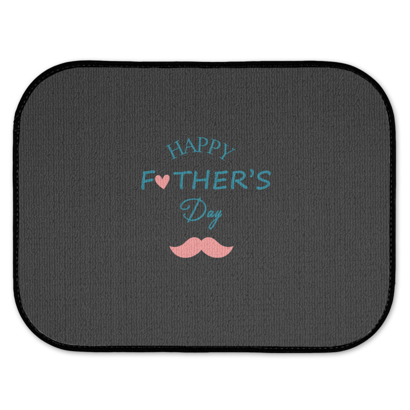 Happy Father's Day Dad Rear Car Mat | Artistshot