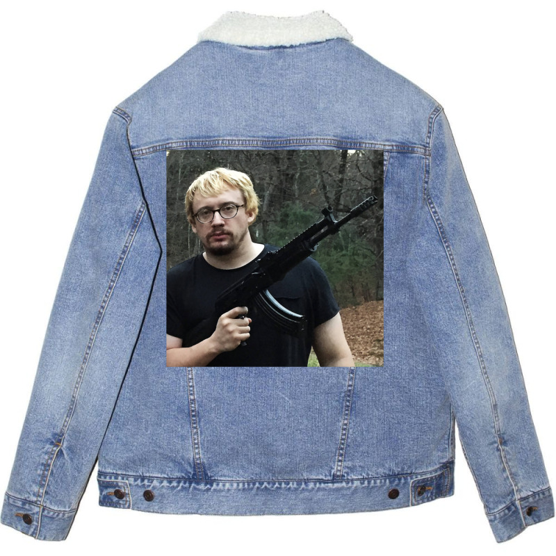 Sam Hyde Shooter  Premium Unisex Sherpa-lined Denim Jacket | Artistshot