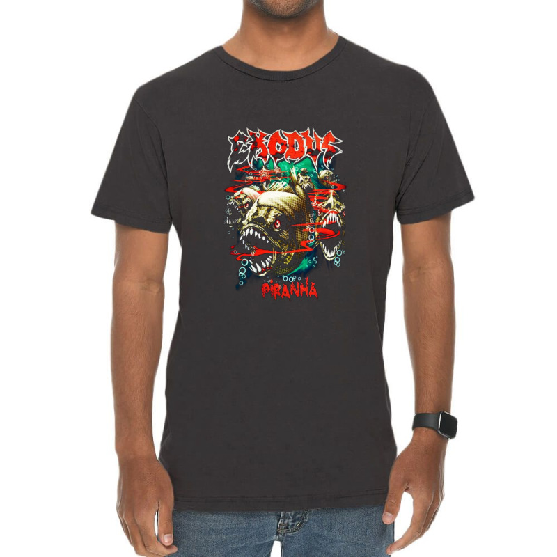 Piranha_exodus 1 Vintage T-shirt | Artistshot