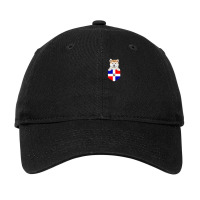 Limited Edition Dominican Republic Flag Akita Dog In Pocket Adjustable Cap | Artistshot