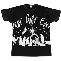 Best Gift Ever Christian Christmas Jesus Nativity Religious Raglan Bas Graphic T-shirt | Artistshot