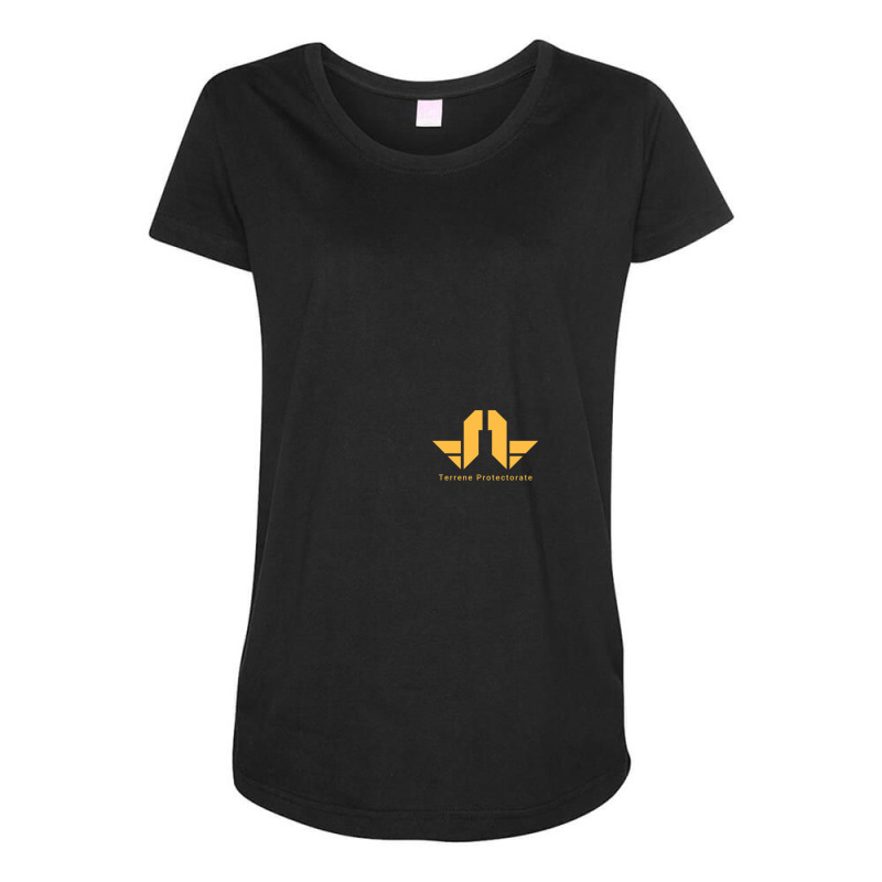 Starbound Terrenne Protectorate Maternity Scoop Neck T-shirt by ClintSittig | Artistshot