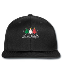 Buon Natale Italian Christmas Tree   Xmas Sweatshirt Printed Hat | Artistshot