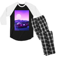 F40 Synthwave Men's 3/4 Sleeve Pajama Set | Artistshot