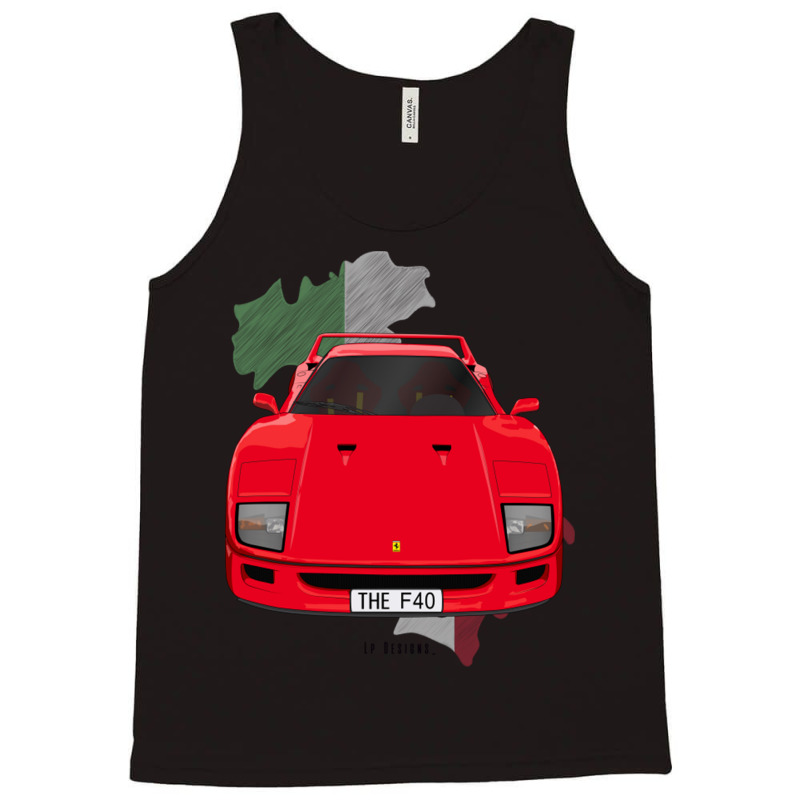 F40 Tank Top | Artistshot