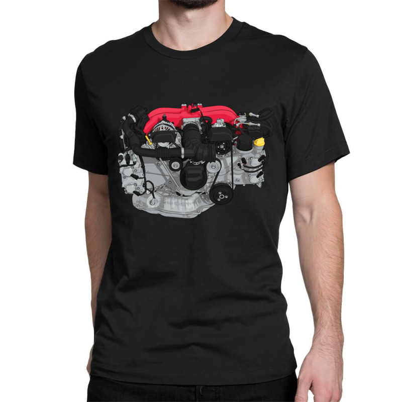 Fa20 Engine Sticker (brz) Classic T-shirt | Artistshot