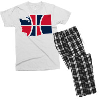 Gonzaga Green Retro Men's T-shirt Pajama Set | Artistshot