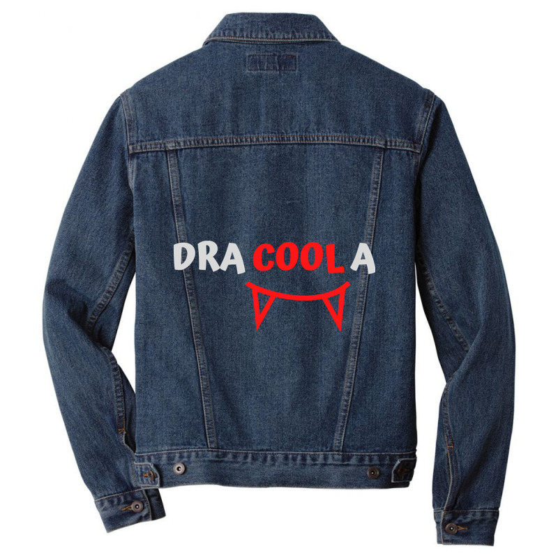 Hot Trend Dracula Cool Dracoola Men Denim Jacket by Ledford Leslie | Artistshot