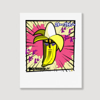 Star Platano Girl 80s Portrait Canvas Print | Artistshot