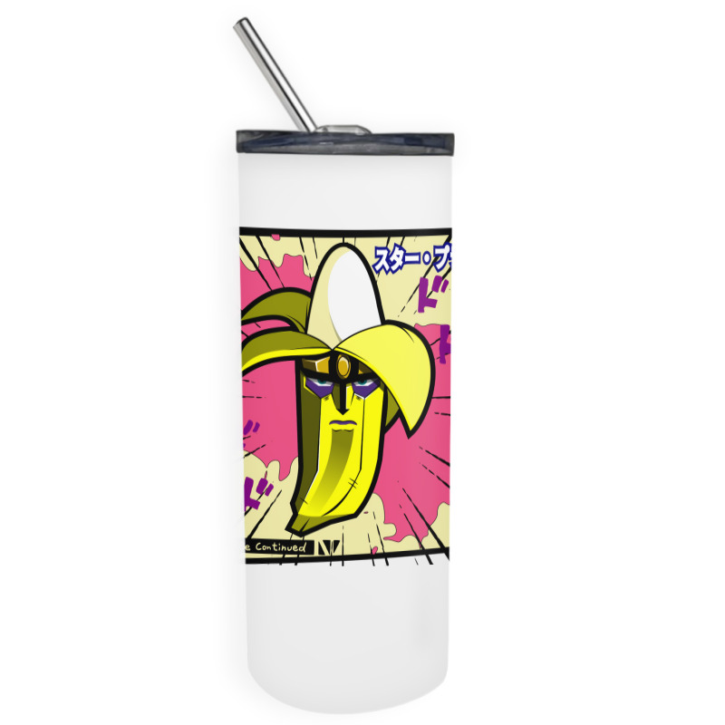 Star Platano Girl 80s Skinny Tumbler | Artistshot