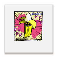 Star Platano Girl 80s Metal Print Square | Artistshot