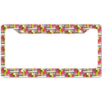 Star Platano Girl 80s License Plate Frame | Artistshot