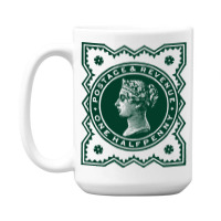 Half Penny Green 15 Oz Coffee Mug | Artistshot