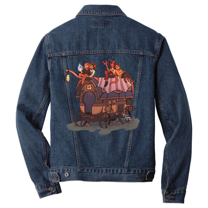 The Family Wagon Men Denim Jacket by finekazannef | Artistshot