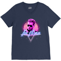 Iceman 80's 70s Aesthetic V-neck Tee | Artistshot