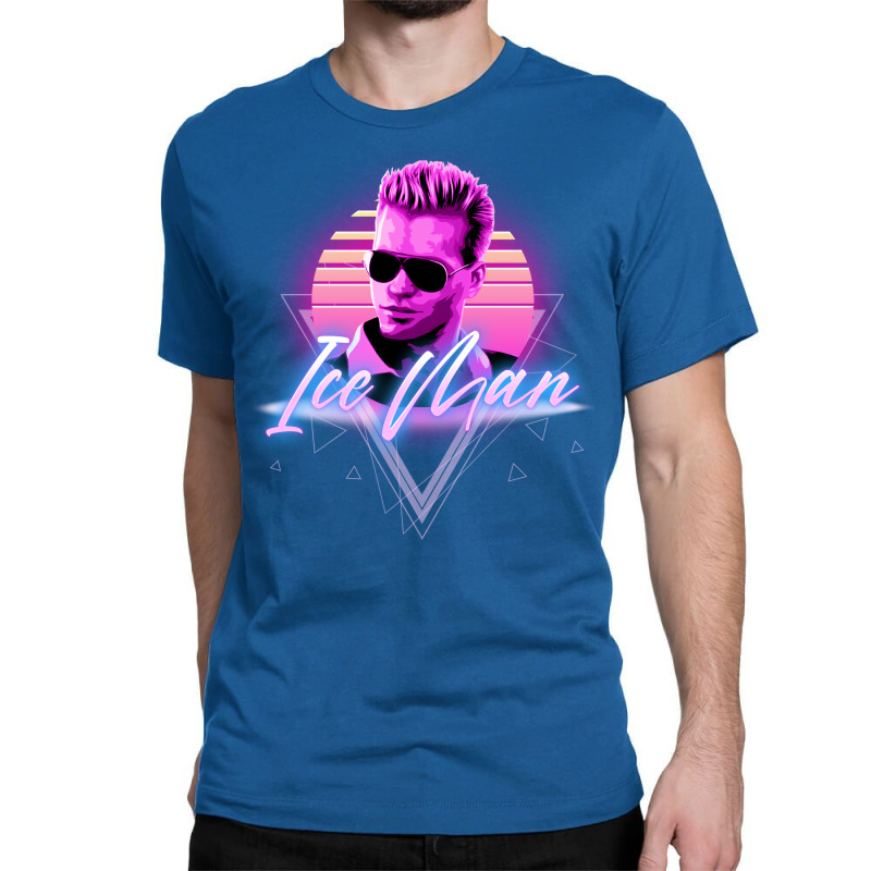 Iceman 80's 70s Aesthetic Classic T-shirt by hafeesoesoeq | Artistshot