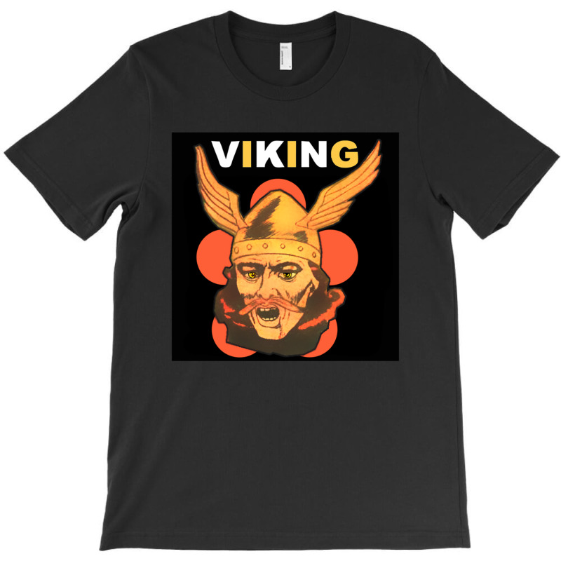 Viking Warrior With Winged Helmet And Mustache 1 T-shirt | Artistshot