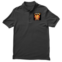 Viking Warrior With Winged Helmet And Mustache 1 Men's Polo Shirt | Artistshot