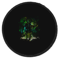 Mad Bot Round Patch | Artistshot