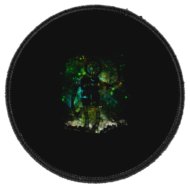 Mad Bot Round Patch | Artistshot