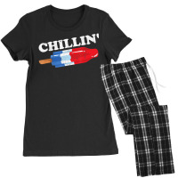 Limited Edition Summer Popsicle Chillin Bomb Retro 80s Pop Women's Pajamas Set | Artistshot