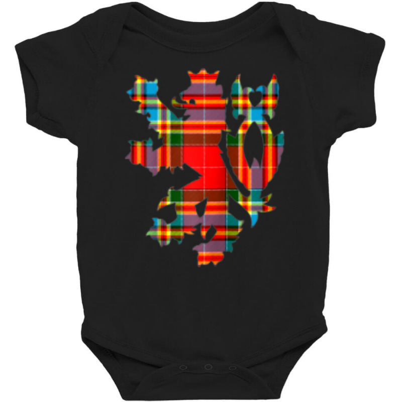 Clan Chattan Tartan Scottish Family Name Scotland Pride Raglan Basebal Baby Bodysuit by tarnilot | Artistshot