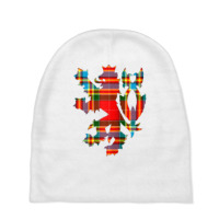 Clan Chattan Tartan Scottish Family Name Scotland Pride Raglan Basebal Baby Beanies | Artistshot