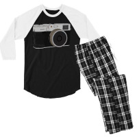 Doodle 35mm Active Girl E Men's 3/4 Sleeve Pajama Set | Artistshot