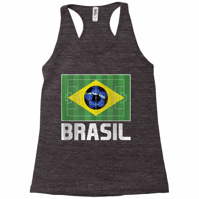 Brazil Soccer Flag Brasil Brazilian National Country Pride Tank Top Racerback Tank by choninzel | Artistshot