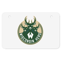 Wisconsin Herd-lovers Atv License Plate | Artistshot