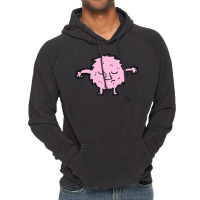 Miss Polite Fluffy Pink Ball Monster Vintage Hoodie | Artistshot