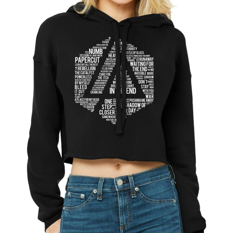 Triangle In Pentagon Cropped Hoodie by bogganiratig | Artistshot