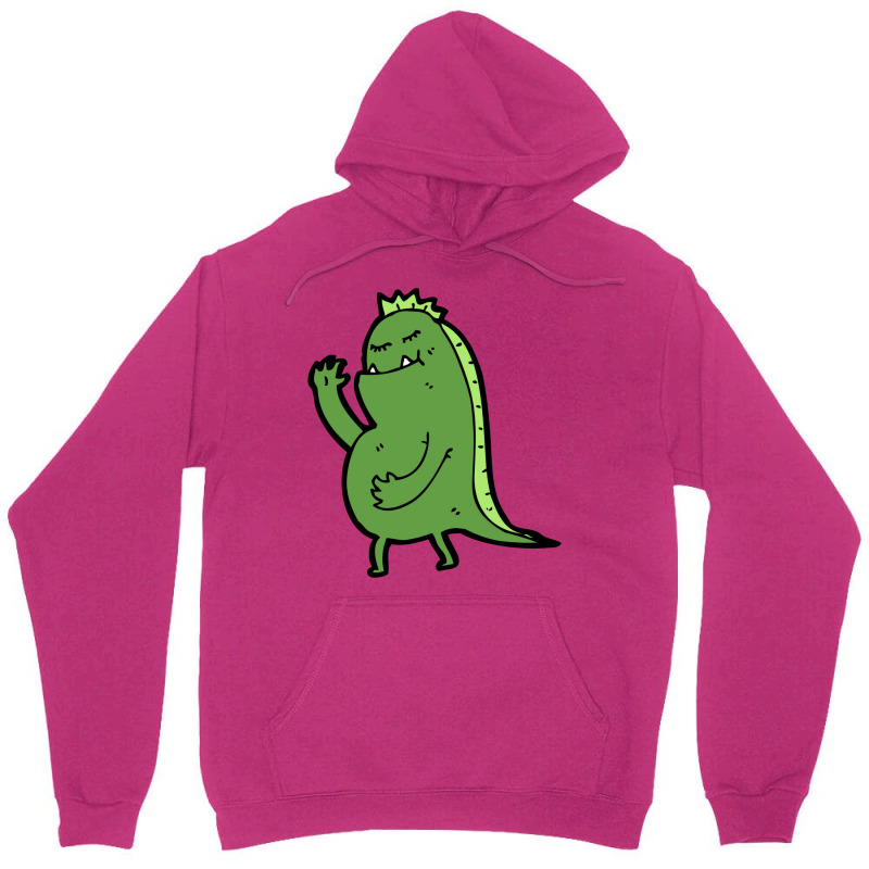 Ms Green Toothy Dinosaur Monster Unisex Hoodie | Artistshot