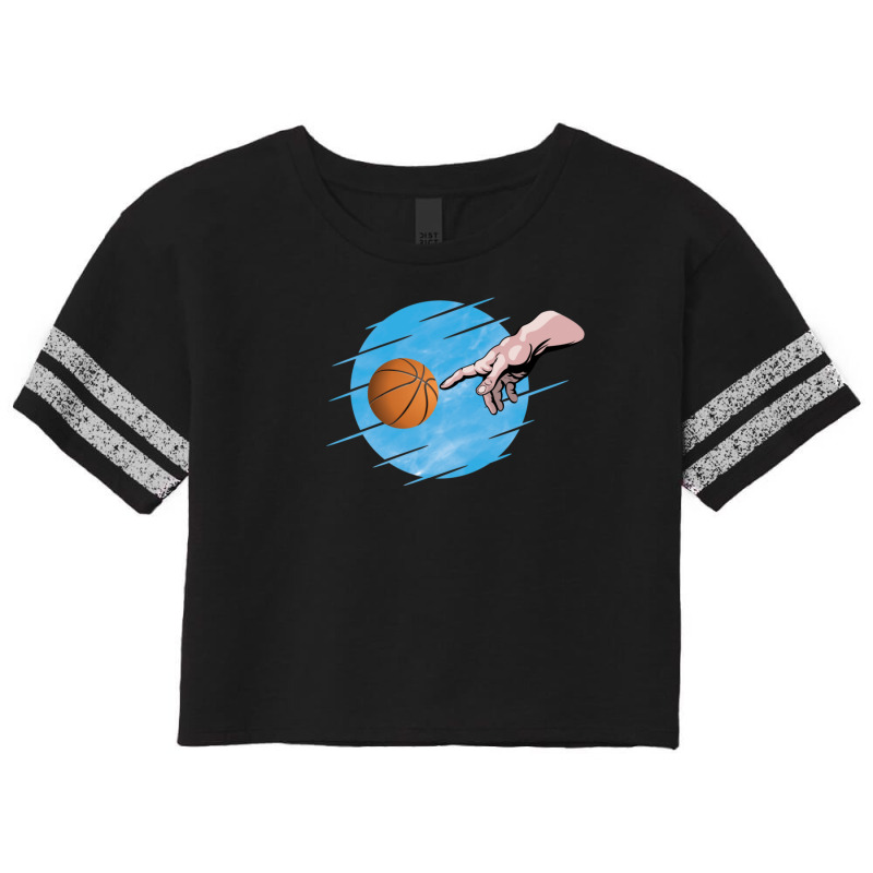 Basketball Is A Divine Creation  1 Scorecard Crop Tee by AgustinLimonAlvarado | Artistshot