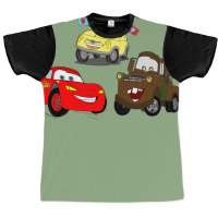 Mcqueen,mater And Nature Girl Graphic T-shirt | Artistshot