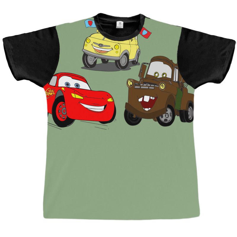 Mcqueen,mater And Nature Girl Graphic T-shirt | Artistshot