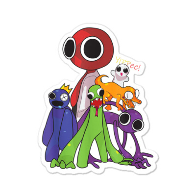 Custom Rainbow Friends Sticker By Kakashop - Artistshot