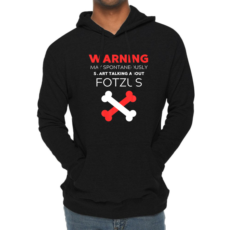 Warning May Spontaneously Start Talking About Fotzus Lightweight Hoodie | Artistshot