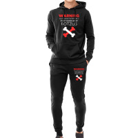 Warning May Spontaneously Start Talking About Fotzus Hoodie & Jogger Set | Artistshot