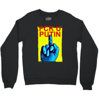 Fck U Putin War Criminal Crewneck Sweatshirt | Artistshot