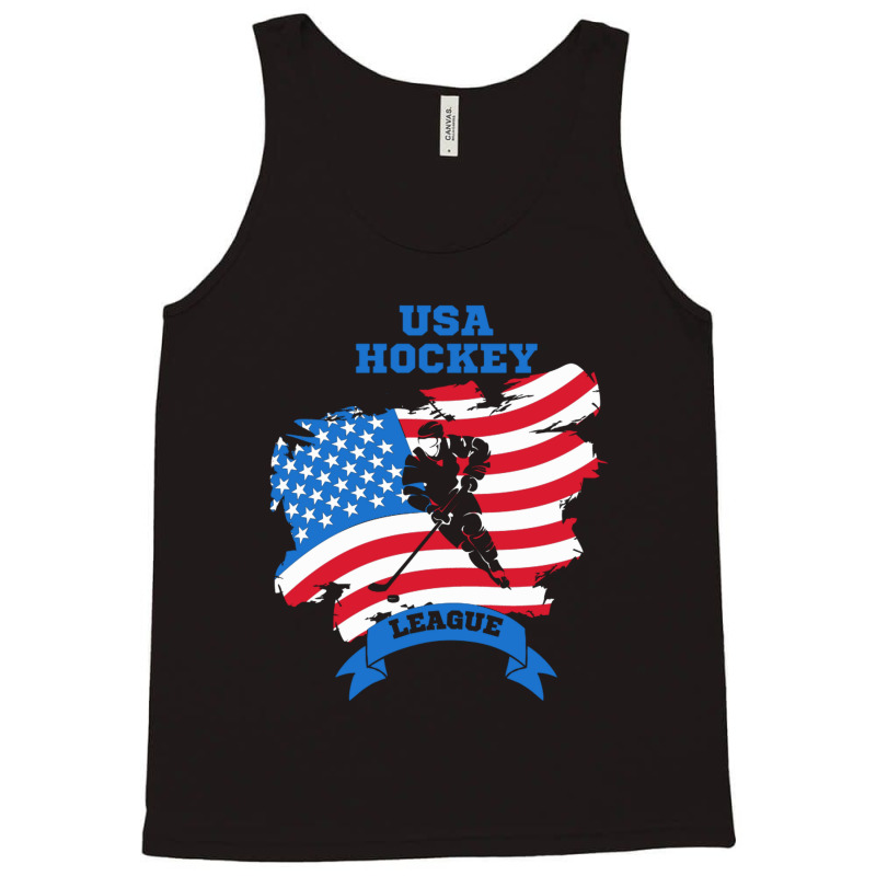 Usa Hockey League Tank Top | Artistshot