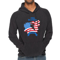 Usa Hockey League Vintage Hoodie | Artistshot